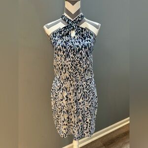 White House Black Market Halter Midi Dress